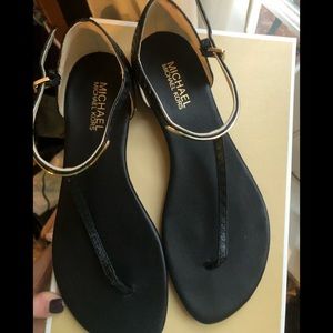 Black Michael Kors sandals